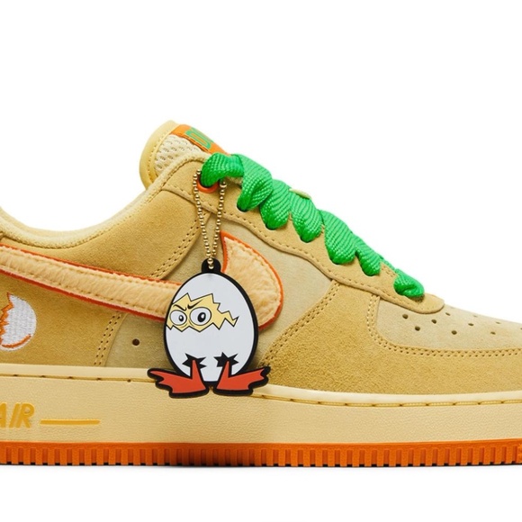 Nike Air Force 1 AF1 - Oregon "Ducks of a Feather" DOAF - 'Duck or Egg' Size 12 - Picture 3 of 5